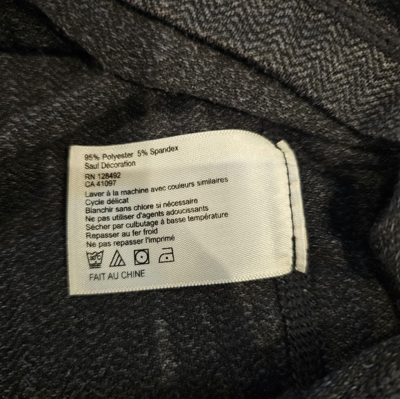 Greg Norman PlayDry XXL Quarter-Zip Pullover Grey - Picture 7 of 10